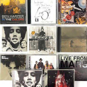 Ben Harper 13 CD DVD Lot Gun Cruel Blind Will LIve Fight Mind Mars Diamonds Burn